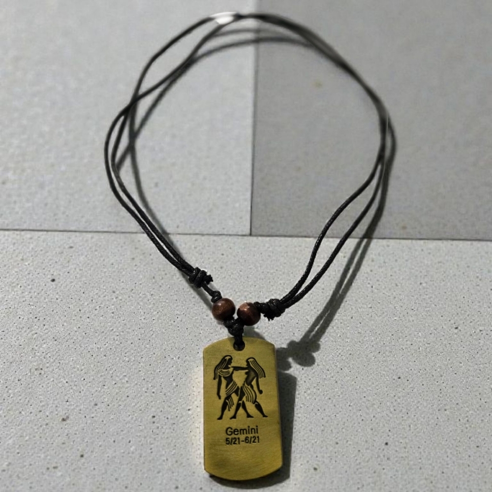 🔥Zodiac "Gemini" Pendant Necklace🔥